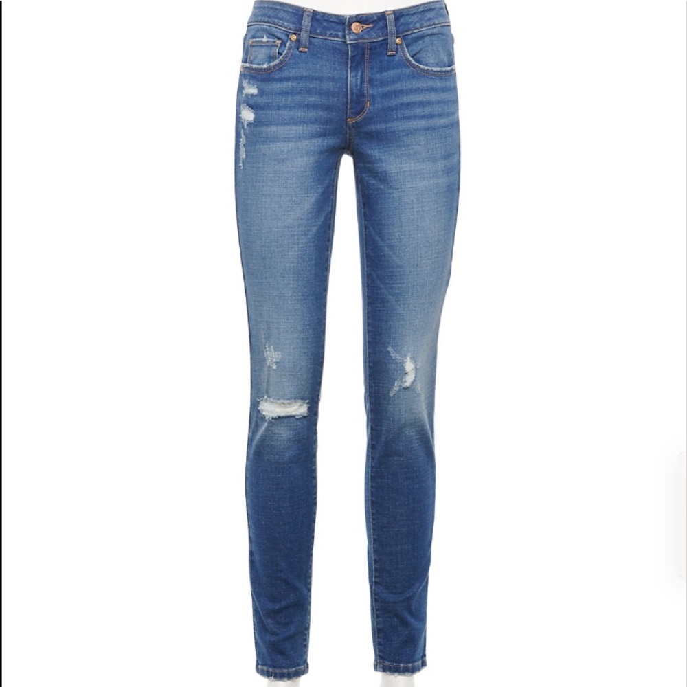 Sonoma Stretch Midrise Skinny Jeans